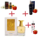 Set de parfum Lattafa Mazaaji cu 3 cadouri