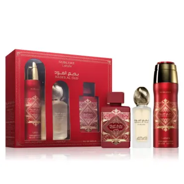 Set cadou Lattafa Badee Al Oud Sublime